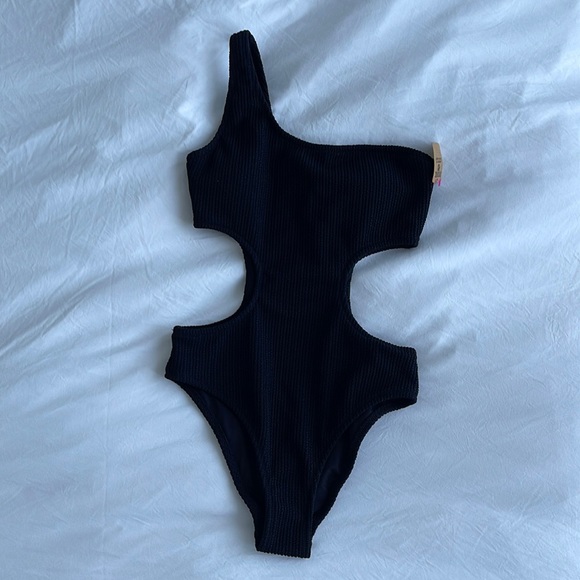 Black One Piece swimsuit by Victoria Secret Pink - Picture 1 of 5